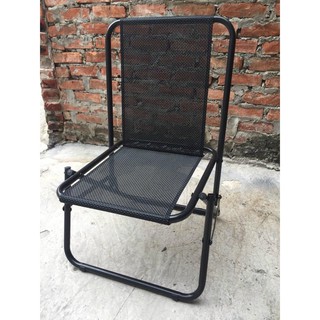 Ghế xếp lưới khung sắt sơn tĩnh điện ( lưng thấp)