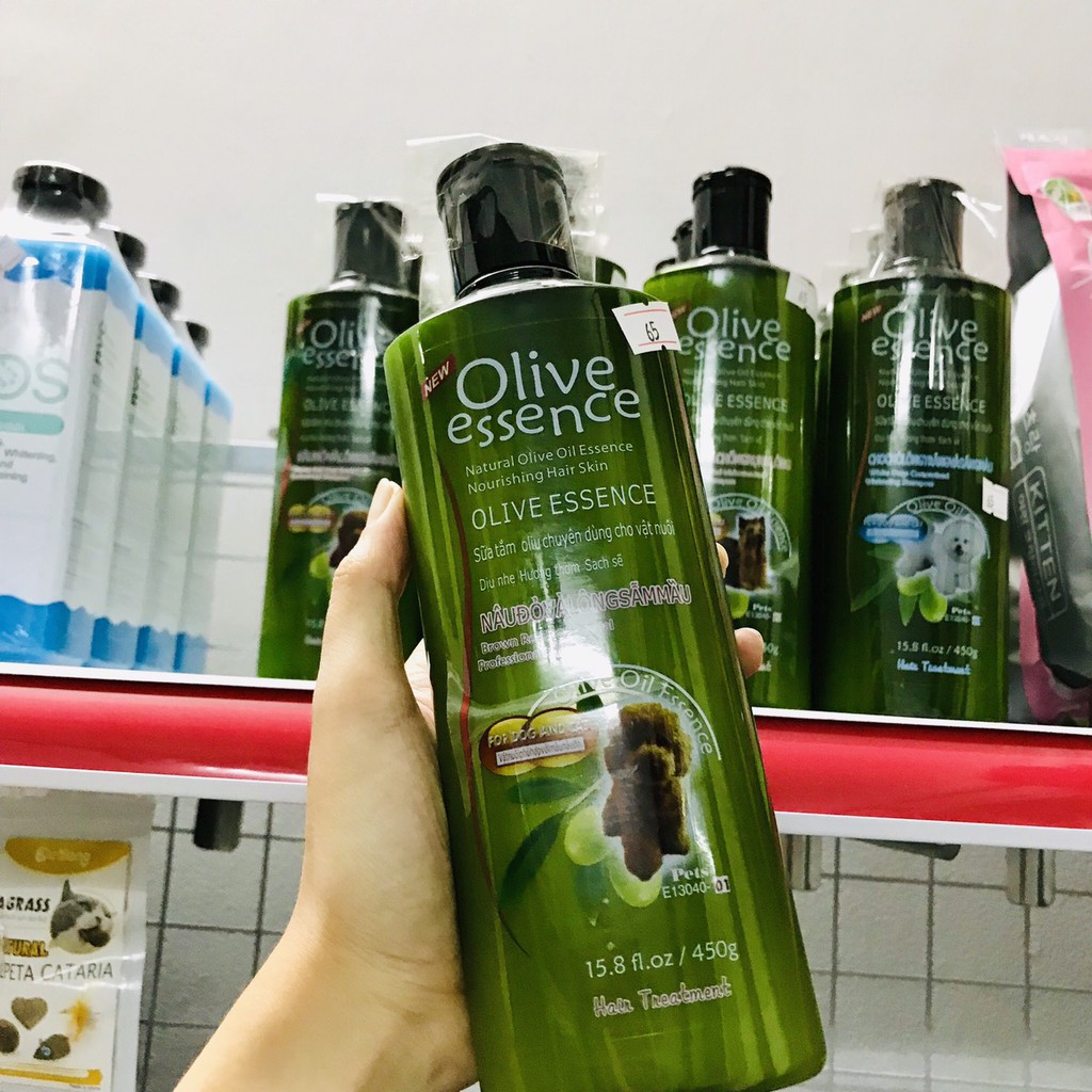 Sữa Tắm Olive Ô-liu Cho Chó Mèo 450ml