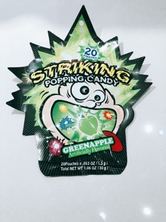 Kẹo Nổ Striking Popping Candy 30g ( 20 gói) ( 10 Mùi)