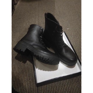 (sẵn 37)Giày boots unisex đế cao ulzzang Hàn Quốc