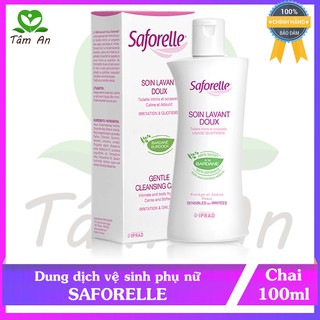 🏵️Dung Dịch Vệ Sinh Phụ Nữ🏵️ Saforelle Gentle Cleansing Care - Cho da nhạy cảm hương thơm dịu nhẹ