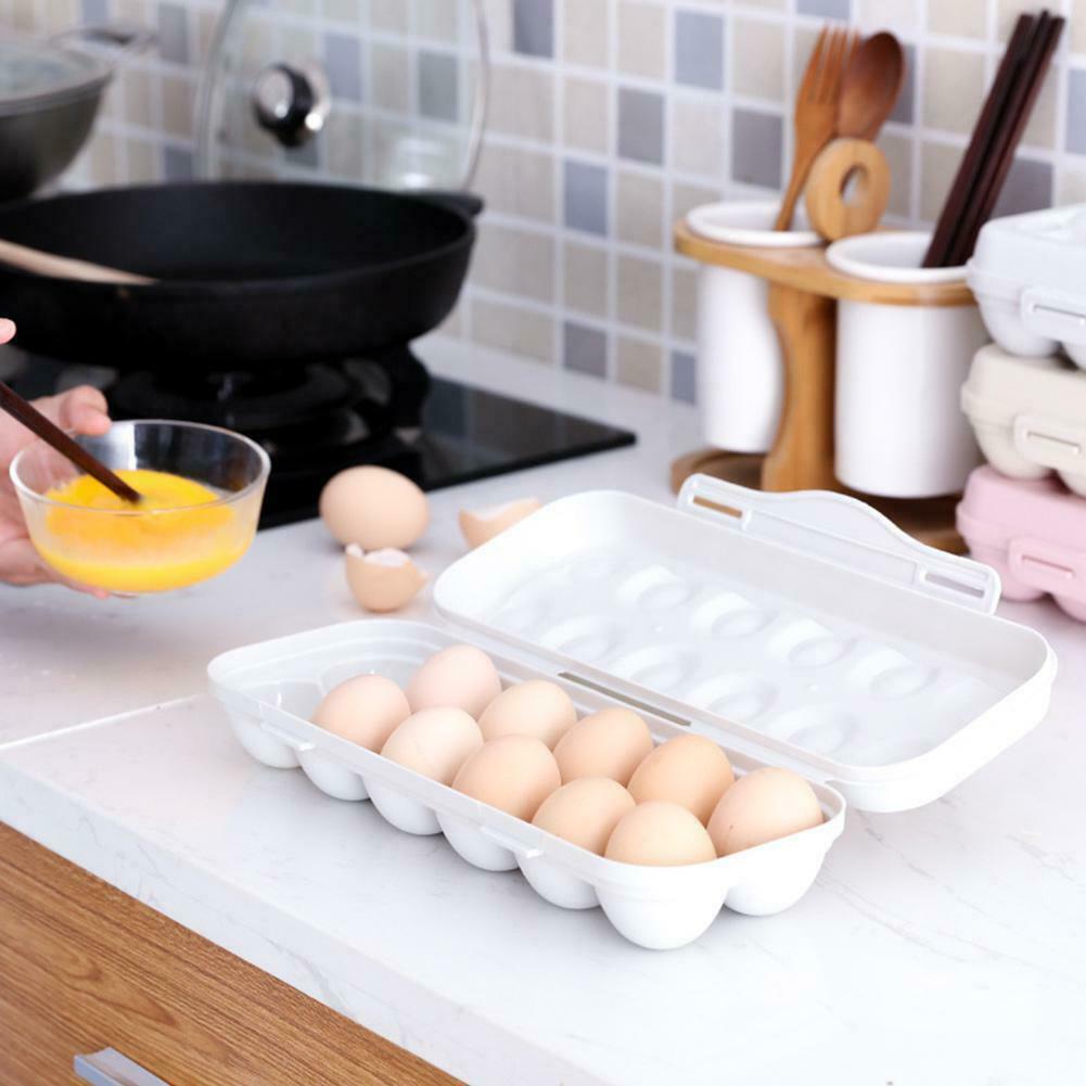 Khay Đựng Trứng Bằng Nhựa T8M8 Tiện Dụng Cho Tủ Lạnh