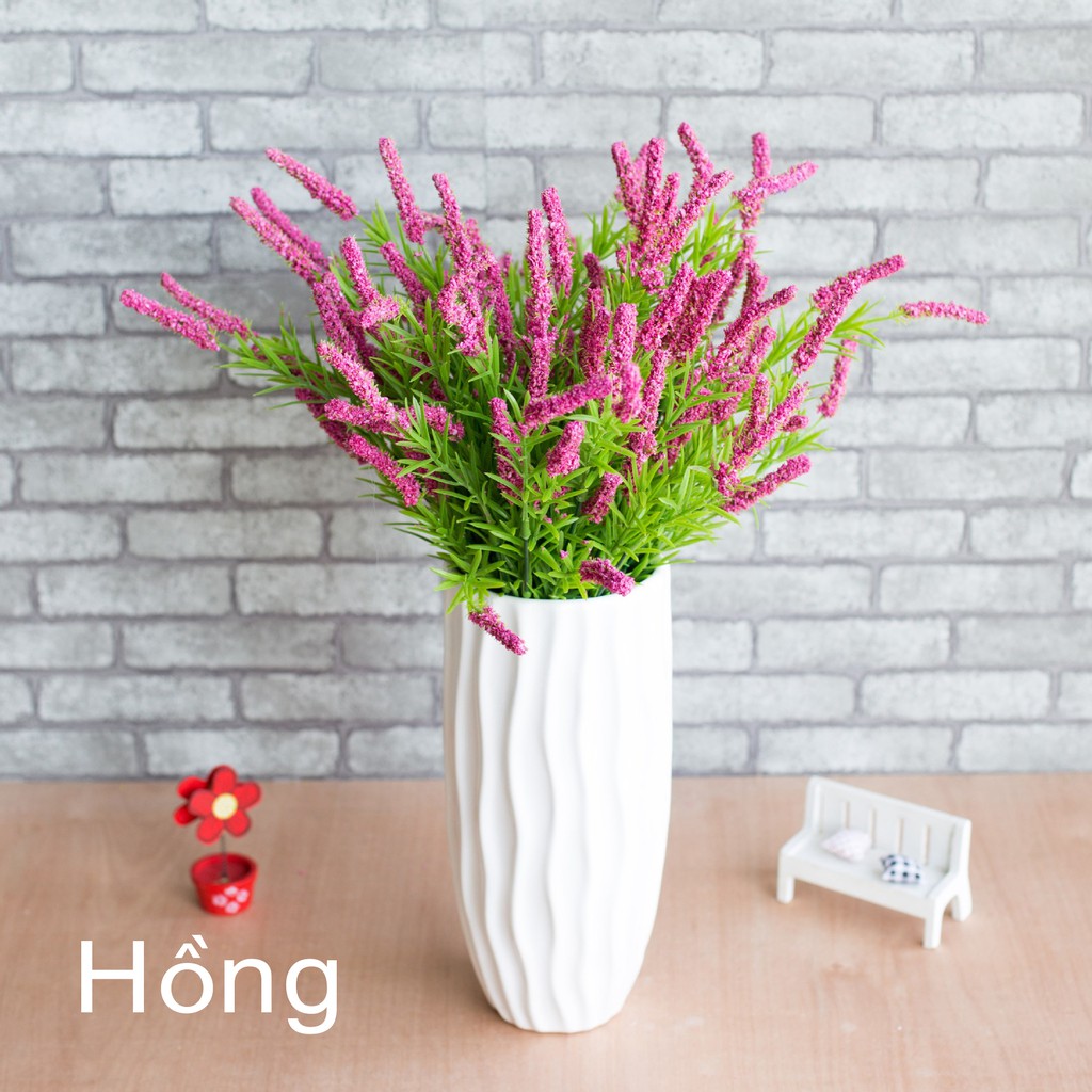 Hoa giả - Cành lavender Pháp siêu đẹp