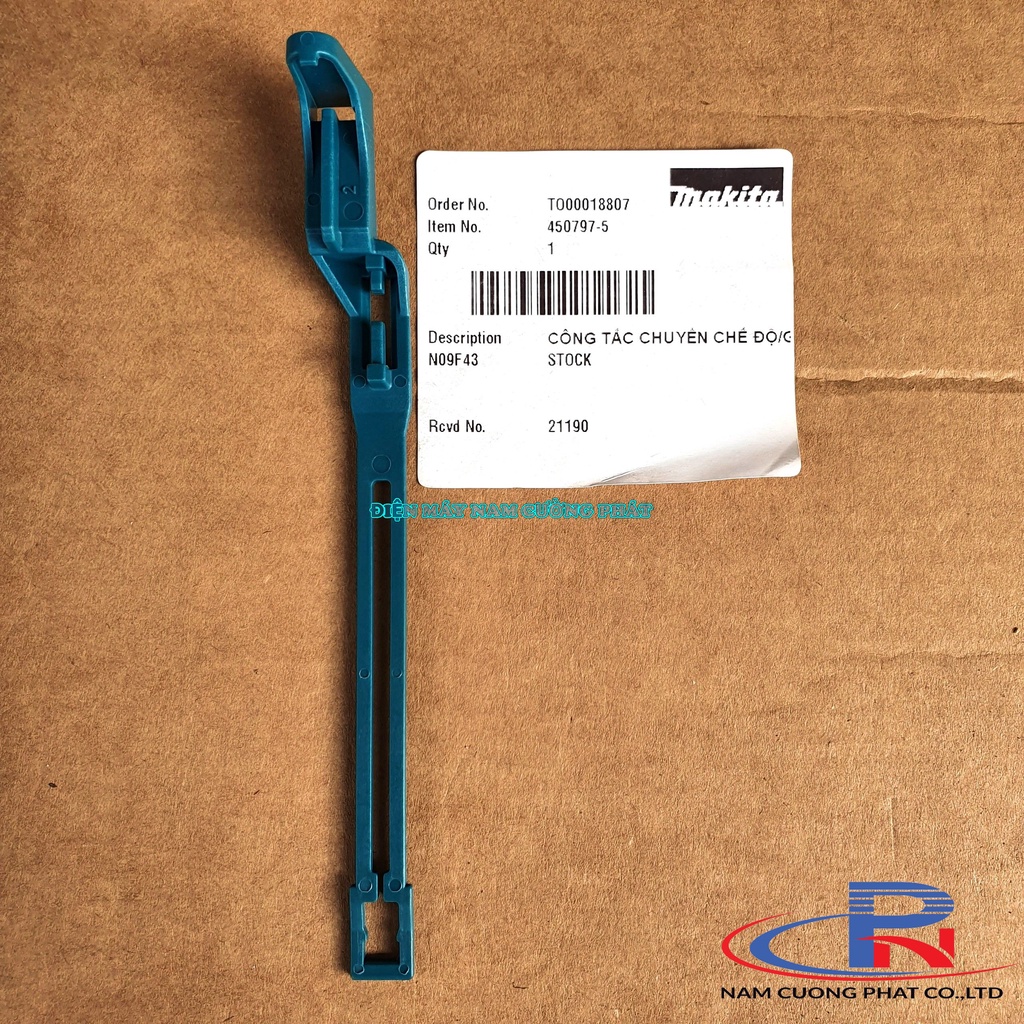 Thanh trượt công tắc máy mài GA4030 Makita 450797-5