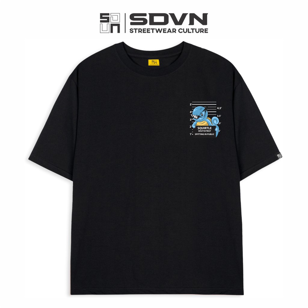 Áo Thun Unisex Nam Nữ SDVN Squirtle | BigBuy360 - bigbuy360.vn