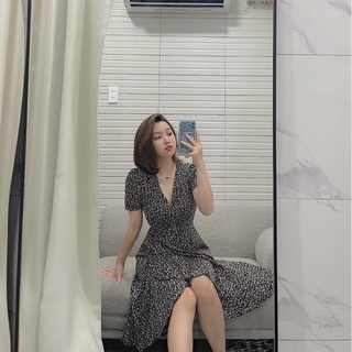 BIGSIZE B58 - ĐẦM HOA LAI BÈO (Ảnh thật)