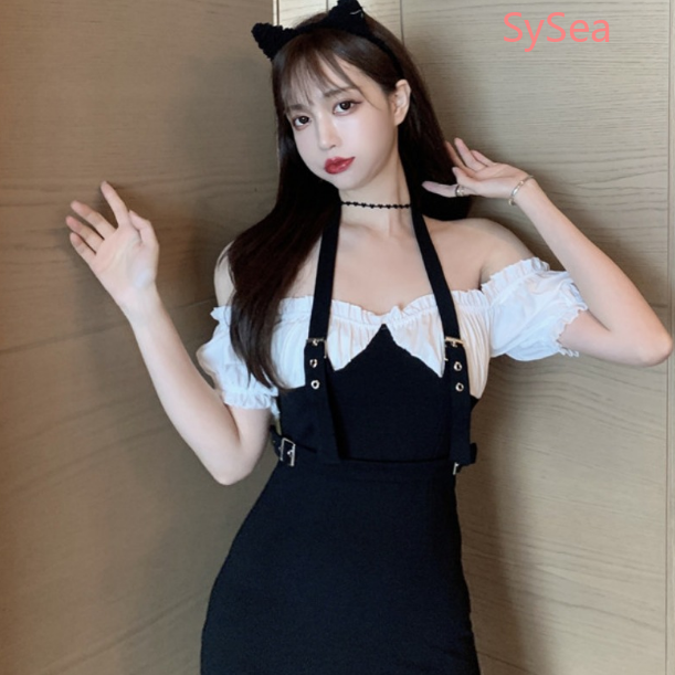 Đầm trễ vai thời trang mùa hè quyến rũ cho nữ