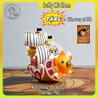 Mô hình Tàu Thousand Sunny mini, Kích thước 10x9x5cm