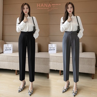 QUẦN BAGGY CẠP CAO 2 KHUY BASIC DH68
