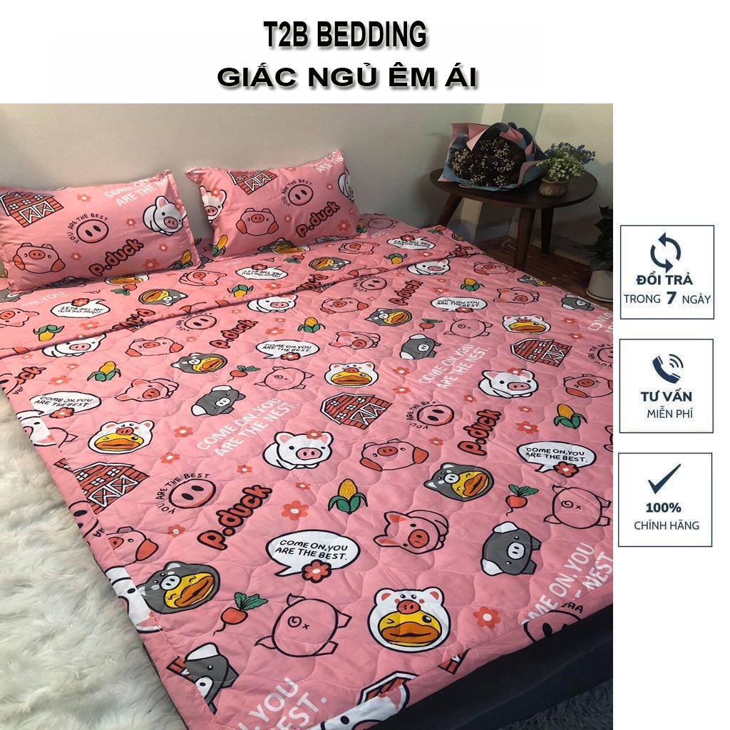 Ga trải giường cotton poly 1m x 2m