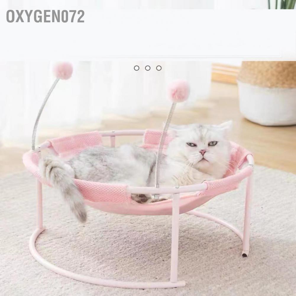 Võng giường cho mèo Thoải mái thoáng khí Giường ngủ ổn định trong nhà và ngoài trời dưới 10kg Oxygen072