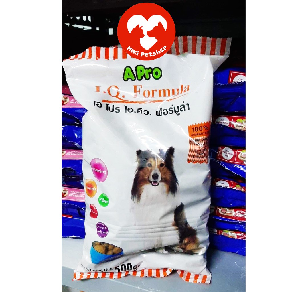 Thức Ăn Cho Chó Hạt Khô Apro IQ Dog Formula Gói 500g - Miki Petshop