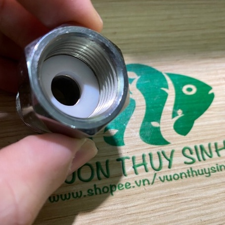 Đầu chuyển ren cho bình CO2 từ W21.8 sang chuẩn ren G5/8