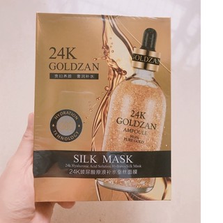 1 hộp 10 miếng MẶT NẠ VÀNG 24K LUXURY Golden Mask