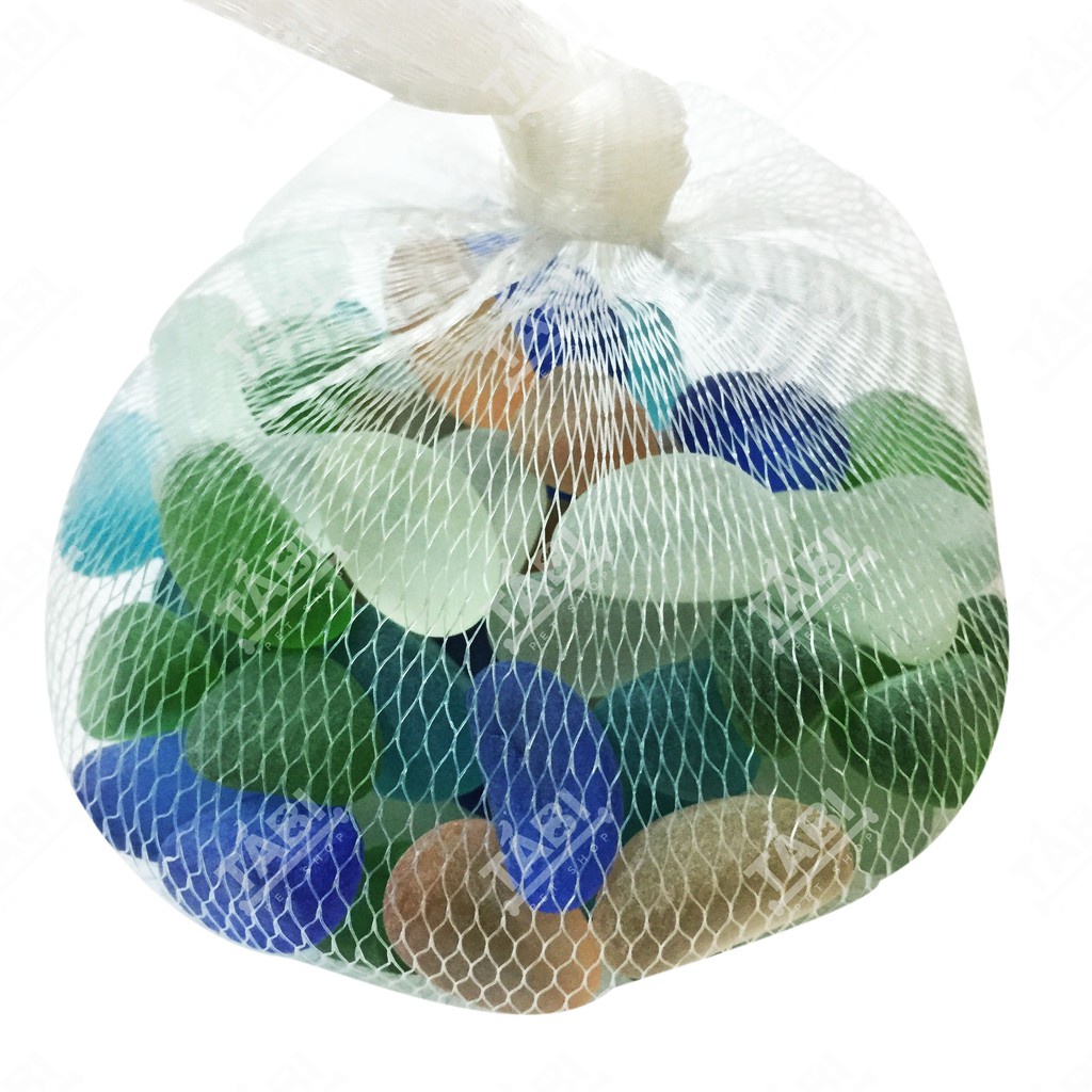 350g Sỏi Thuỷ Tinh  Trang Trí Hồ Cá - Tiểu Cảnh Trang Trí Nhà Cửa