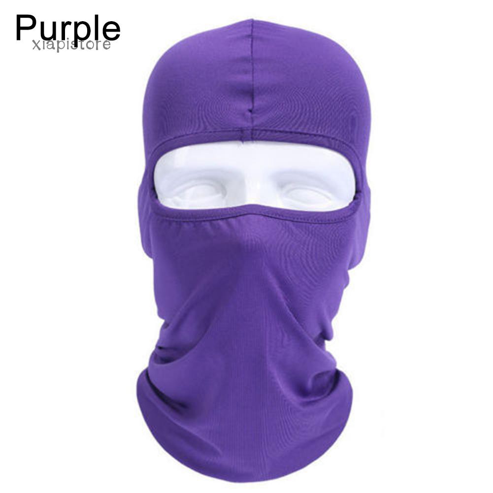 Khăn trùm đầu Balaclava che cả mặt và cổ chống bụi khi đi xe máy