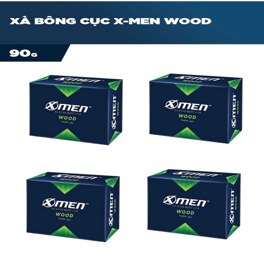 Xà bông nước hoa Xmen Free , Xmen Wood, Xmen For Boss hương thơm nam tính mới ( Bánh 90G )