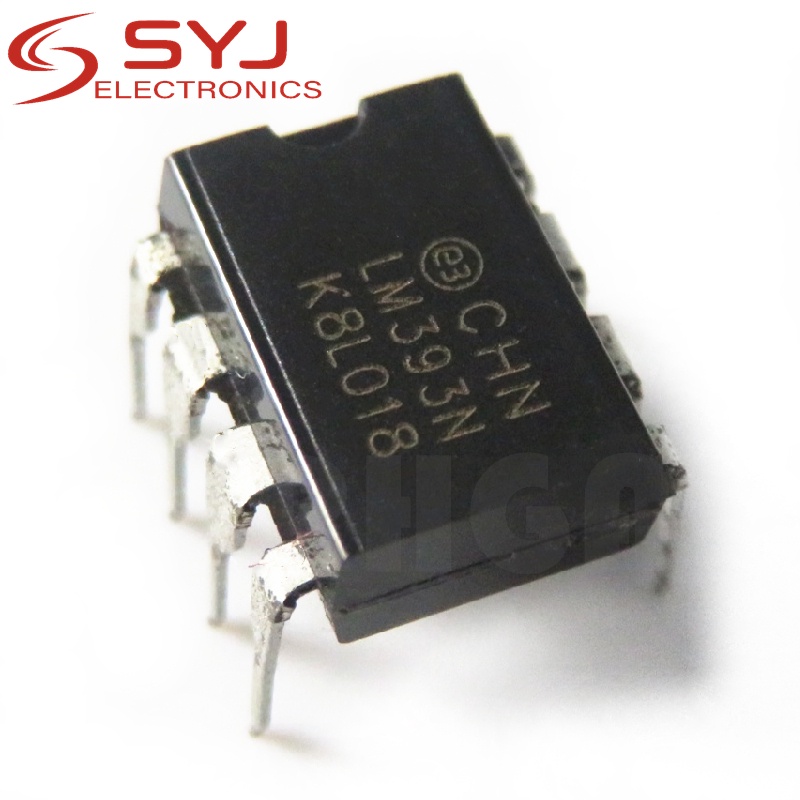 10 Cái / lốc LM393P DIP8 LM393 DIP LM393N 393 BA10393 DIP-8 Mới Và IC