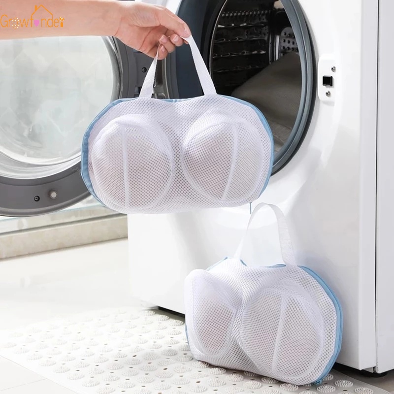 1 Túi Lưới Giặt Đồ Bằng Polyester Đa Năng Chống Rách
