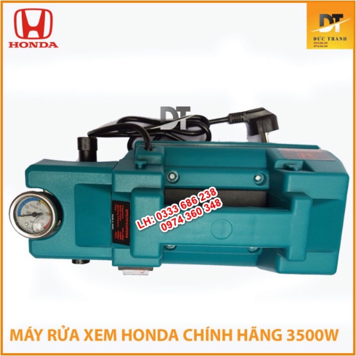 Siêu hot Máy rửa xe HONDA công suất 3500W màu xanh. Bảo hành 12 tháng.