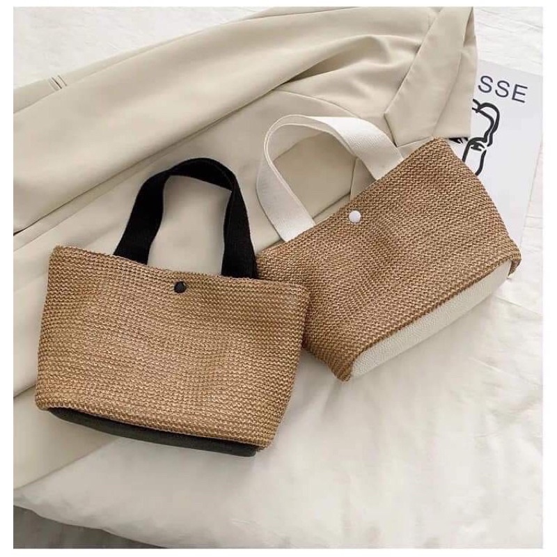 Túi Cõi Đi Biển Mini Vải Mềm❤️FREESHIP❤️Túi Xách Nữ HO