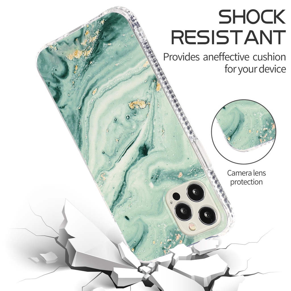 Ốp điện thoại silicon họa tiết đá hoa cương thích hợp cho iPhone 12 12 pro max 7plus 8plus x/xs XR xs max 11 11 pro max