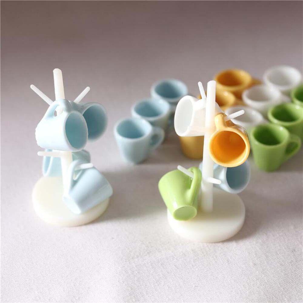 Giá Đỡ Ly Nước Mini Để Bàn Trang Trí Nhà Búp Bê