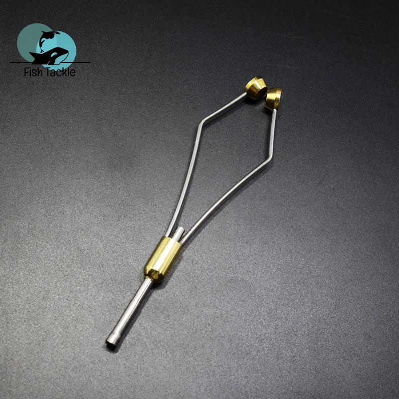 Giá Đỡ Suốt Chỉ Câu Cá Bằng Sứ Màu Đen Đầu Cong / Kích Thước Tiêu Chuẩn