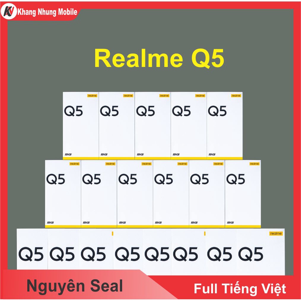 Điện thoại Realme Q5 5G chip Snapdragon 695 5G (6 nm) 8 nhân- Hàng nhập khẩu- Kim Nhung