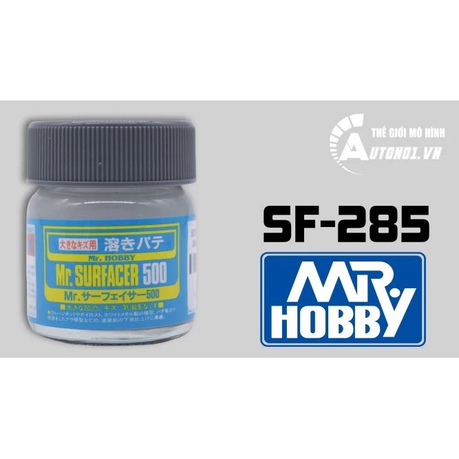 LACQUER SF-285 SƠN LÓT MÔ HÌNH MR.HOBBY MÀU XÁM 500 40ML S117