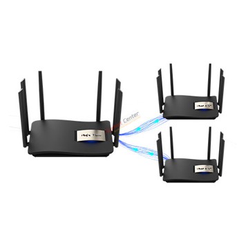 Bộ phát WiFi 6 Anten ( Râu ) Mesh Ruijie Reyee RG - EW1200 &amp; EW1200G PRO Gia Đình Văn Phòng AC1200  2 băng tần 36TH