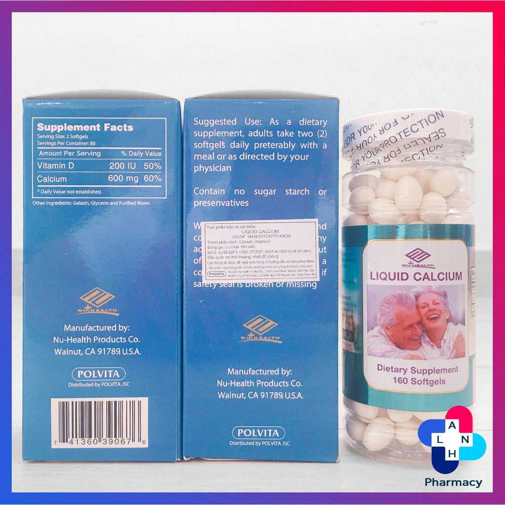 LIQUID CALCIUM - Thực phẩm bổ sung canxi. | BigBuy360 - bigbuy360.vn
