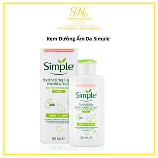 Kem Dưỡng Ẩm Da Simple Kind To Skin Hydrating Light Moisturiser 125ml