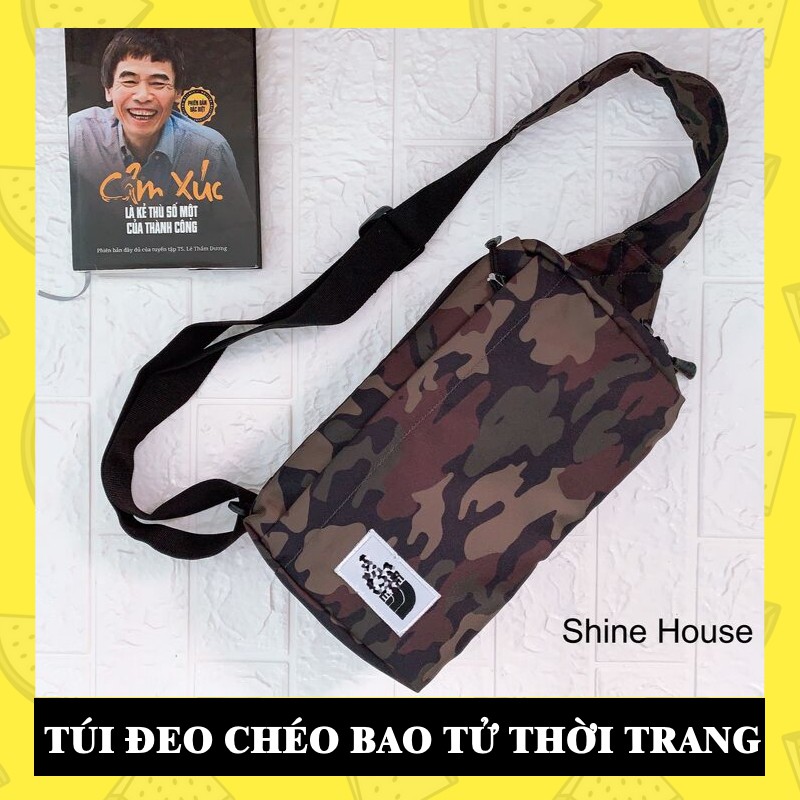 Túi Đeo Chéo Balo Một Quai Thể Thao Hàn Quốc Vải Dù Giá Rẻ Tiện Dụng - Shine House
