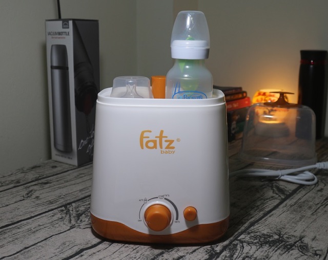 Máy hâm sữa 2 bình cổ rộng - Thế hệ mới Fatz Baby FB3012SL