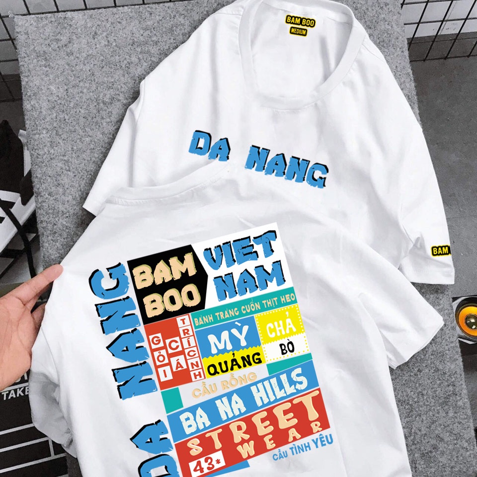 Áo Thun Đà Nẵng Unisex Áo Phông Đà Nẵng BamBoo