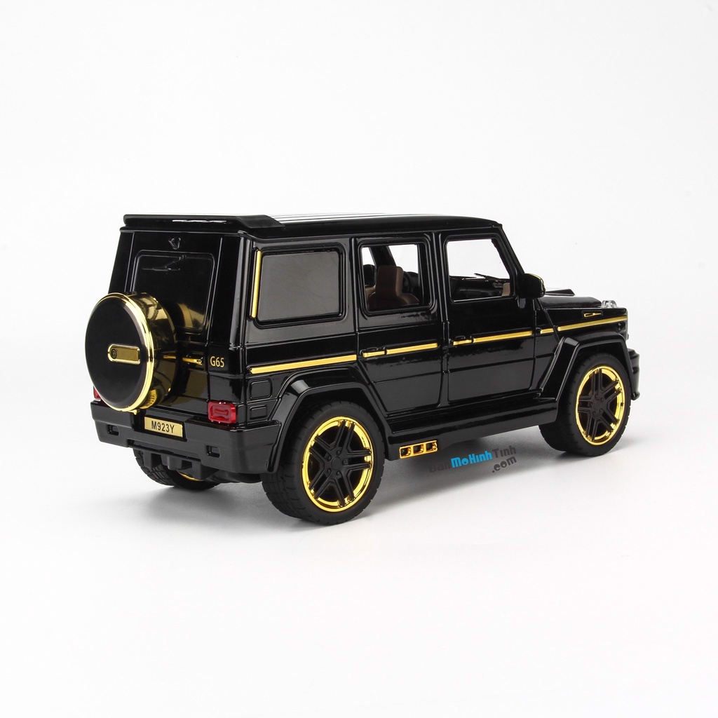Đồ chơi cho bé xếp hình lắp ráp bán mô hình tĩnh xe one piece naruto dragon ball game decor xe oto Mercedes Benz G65 Bra