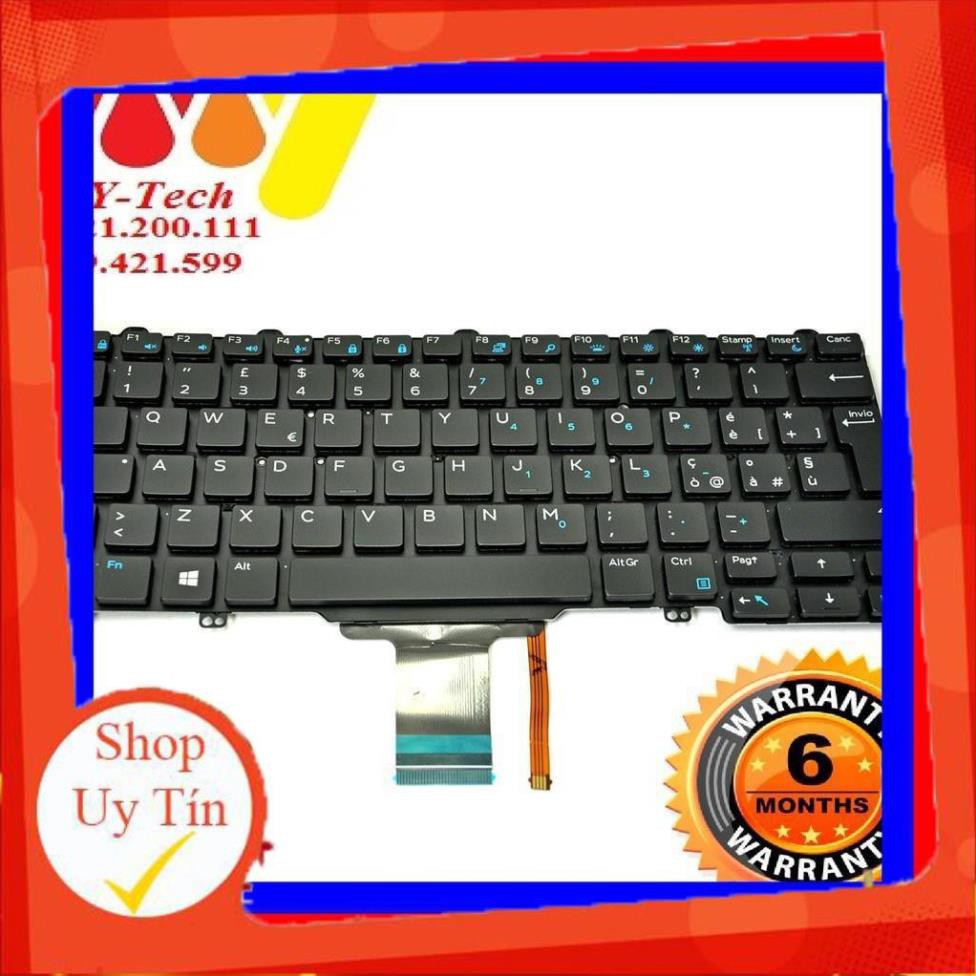 💥 Bàn phím Dell Latitude E5250 E7270 E7250 Keyboard Có LED