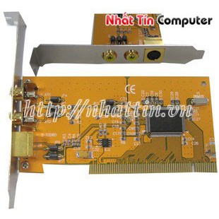 Card Capture PCI to AV,SVIDEO/ card ghi hình cho máy nội soi,siêu âm Fusion 878A