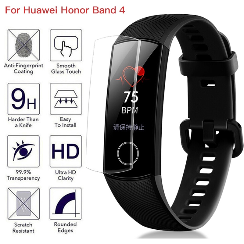 1 / 3 / 5 miếng dán màn hình cho điện thoại Huawei Honor Band 3 4