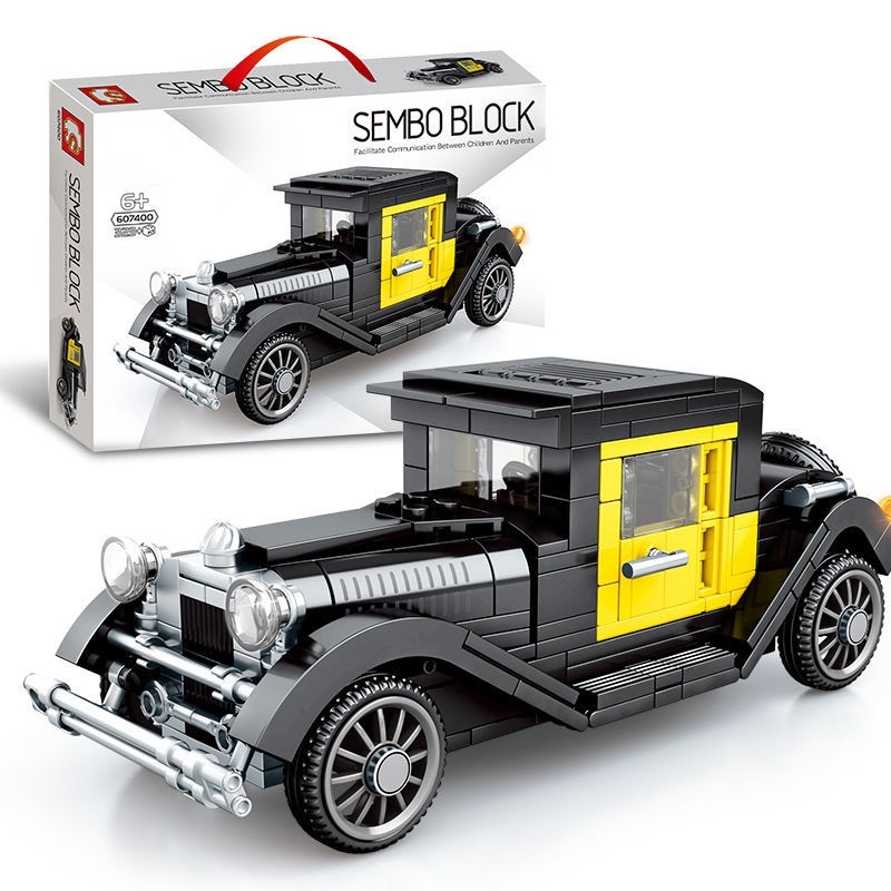 Mô Hình Lắp Ráp Lego Xe Hơi Cổ Điển Hoài Niệm