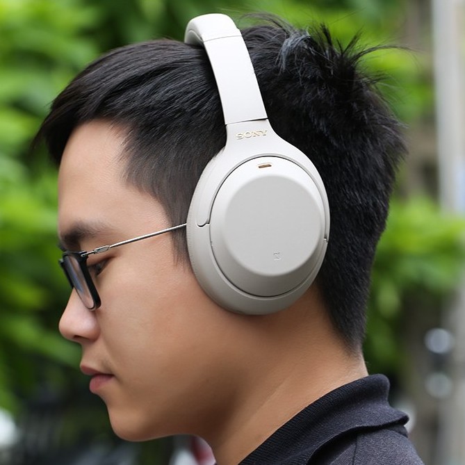Tai nghe Bluetooth chụp tai Sony WH-1000XM4 Chống ồn HD QN1 - Chính hãng BH 12 tháng - Thời gian sử dụng 30 tiếng