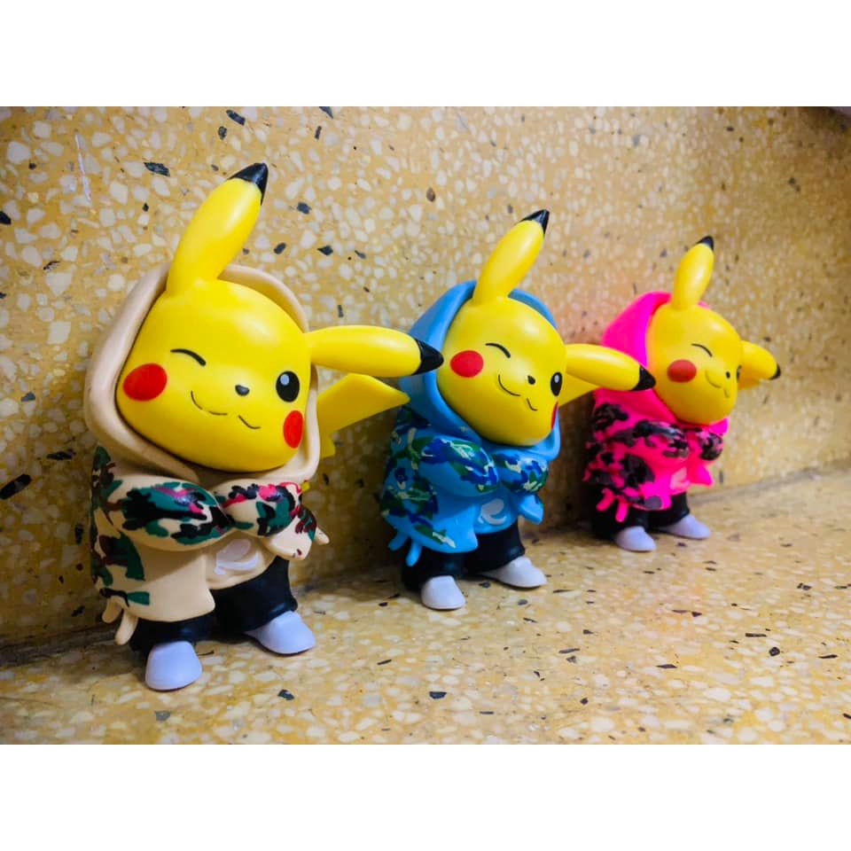 Anime Pokemon Pikachu chiều cao 12cm
