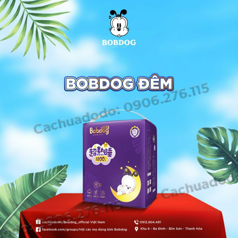 ⚡𝐅𝐫𝐞𝐞𝐬𝐡𝐢𝐩⚡ Tã quần Bobdog đêm size M20/L18/XL16/XXL14 miếng