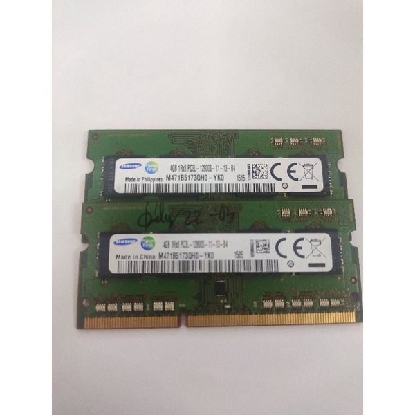 Ram Laptop DDR3L 4GB Bus 1600Mhz PC3L 12800s 1.35V BH 12 tháng