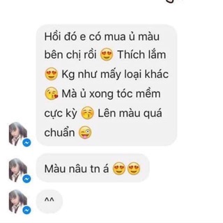 Ủ TÓC MÀU
