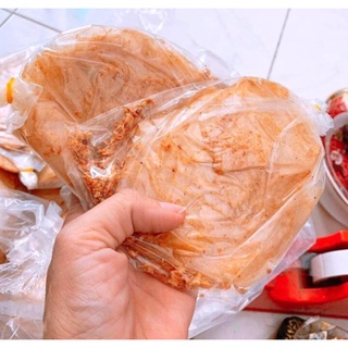 Bánh tráng muối tỏi xì ke