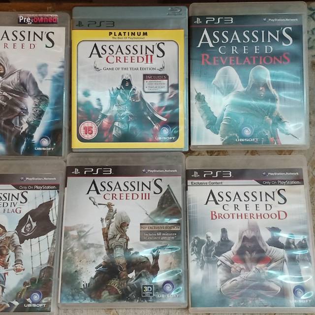 Bộ Sưu Tập Bd Ps3 Assassin Creed