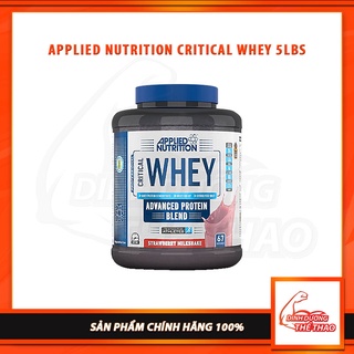 GIÁ TỐT NHẨT APPLIED NUTRITION CRITICAL WHEY 2.27KG Sữa Dinh Dương Whey