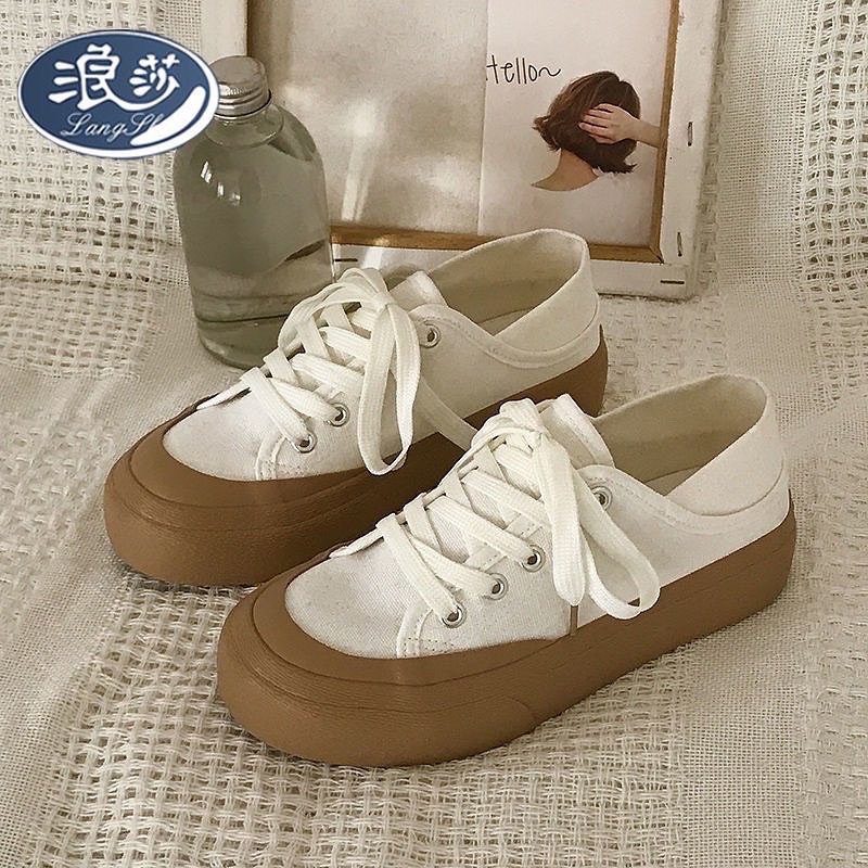 Giày nữ Vintage mũi tròn giá rẻ chất lượng mẫu mới 2022